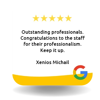 Outstanding professionals. Congratulations to the staff for their professionalism. Keep it up. Xenios Michail